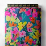 Petal flower style with pink,yellow colors