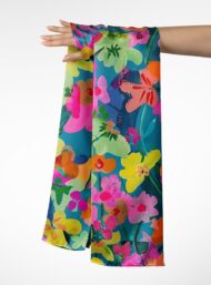 Petal flower style with pink,yellow colors - Image 3