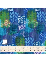 Leaf nature style with blue,green colors - Image 5