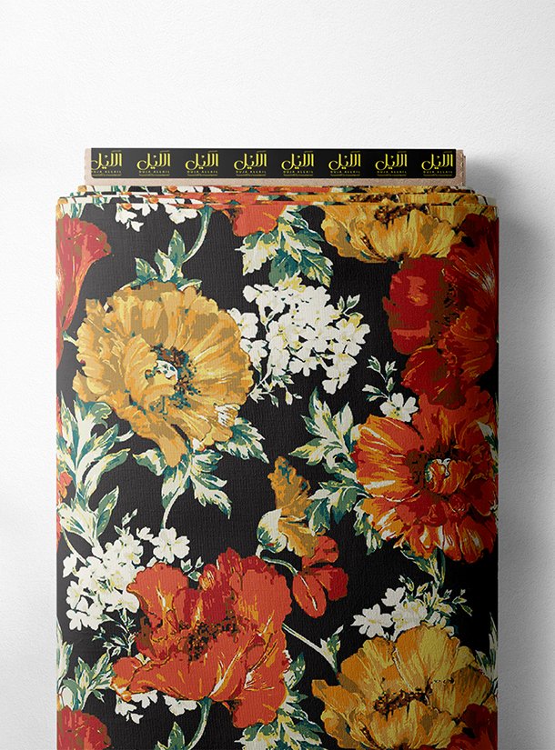 LAI02-0735_1-1.jpg Bloom flower style with yellow,red colors - Image 1