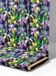 Petal flower style with purple,yellow colors - Image 4