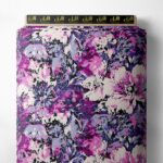 Petal flower style with purple,pink colors