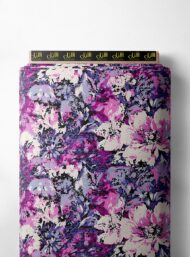 Petal flower style with purple,pink colors