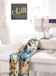 Bloom flower style with blue,yellow colors - Image 7