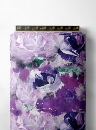 Rose flower style with purple colors