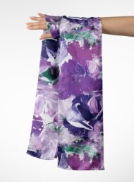 Rose flower style with purple colors - Image 3