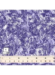 Bloom flower style with purple,white colors - Image 5