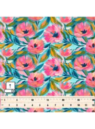 Petal flower style with pink,green colors - Image 5