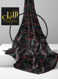 Leaf flower style with black,red colors - Image 2