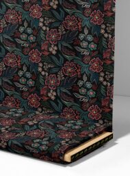 Leaf flower style with black,red colors - Image 4