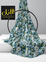 Petal flower style with blue,green colors - Image 2