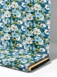 Petal flower style with blue,green colors - Image 4