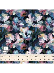 Bloom flower style with pink,blue colors - Image 5