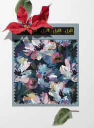 Bloom flower style with pink,blue colors - Image 6