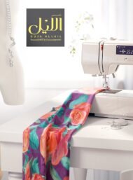 Rose flower style with pink,green colors - Image 7