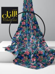 Petal flower style with pink,green colors - Image 2