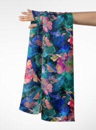 Petal flower style with pink,green colors - Image 3