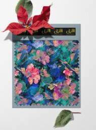 Petal flower style with pink,green colors - Image 6