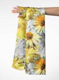 Bloom flower style with yellow,white colors - Image 3