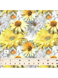 Bloom flower style with yellow,white colors - Image 5