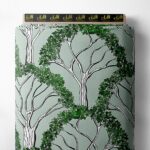 Tree nature style with green,brown colors