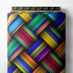 Color mixed style with blue,green colors