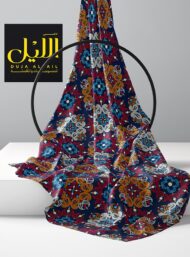 Floral mixed style with red,blue colors - Image 2