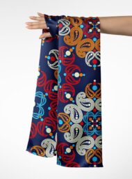 Floral mixed style with red,blue colors - Image 3