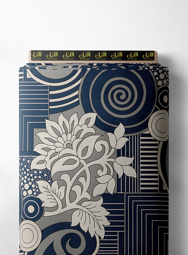 LAI02-0768_1-1.jpg Flower others style with grey,black colors - Image 1