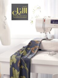 Leaf flower style with green,blue colors - Image 7