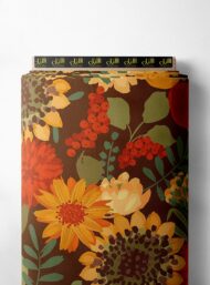 Petal flower style with red,yellow colors