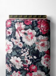 Rose flower style with pink,white colors