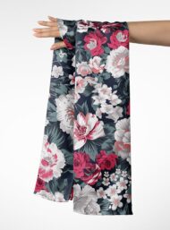 Rose flower style with pink,white colors - Image 3