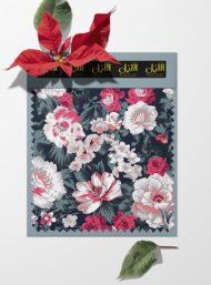 Rose flower style with pink,white colors - Image 6