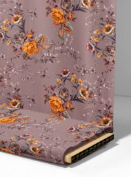 Rose flower style with orange,brown colors - Image 4