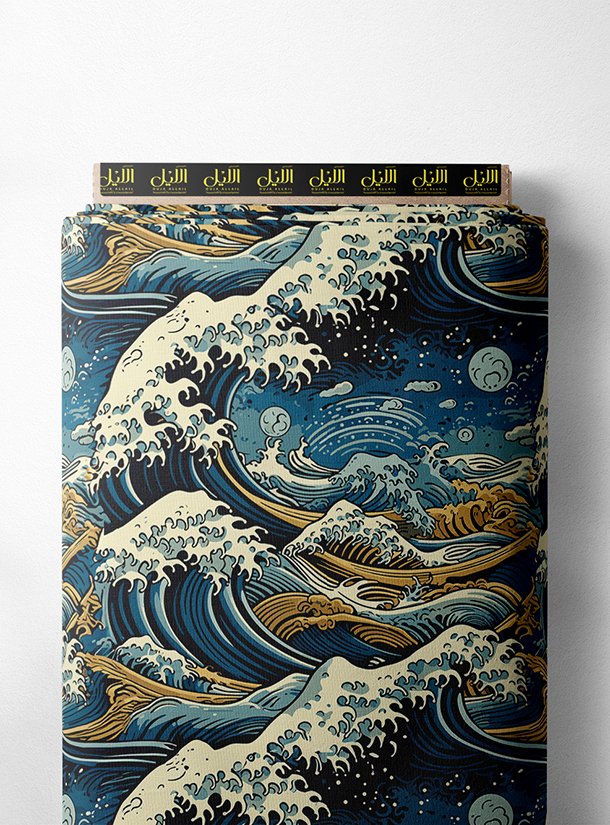 LAI02-0788_1-1.jpg Wave ocean and sky style with blue,white colors - Image 1