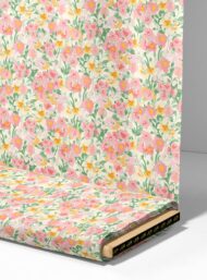 Bloom flower style with pink,green colors - Image 4