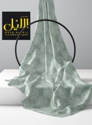 Petal flower style with green, white colors - Image 2