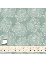 Petal flower style with green, white colors - Image 5