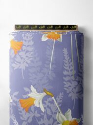 Petal flower style with white,yellow colors