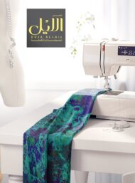 Ocean ocean and sky style with blue,green colors - Image 7