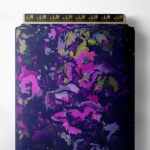 Purple abstract style with purple,green colors