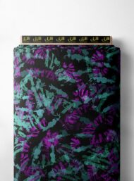 Leaf nature style with purple,green colors