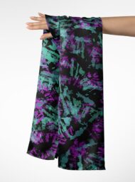 Leaf nature style with purple,green colors - Image 3