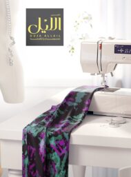 Leaf nature style with purple,green colors - Image 7