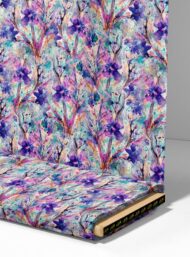 Branch flower style with purple,blue colors - Image 4