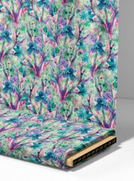 Branch flower style with green,blue colors - Image 4