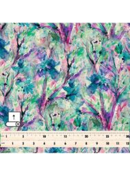 Branch flower style with green,blue colors - Image 5