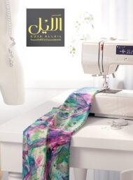 Branch flower style with green,blue colors - Image 7