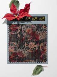 Petal flower style with red,black colors - Image 6
